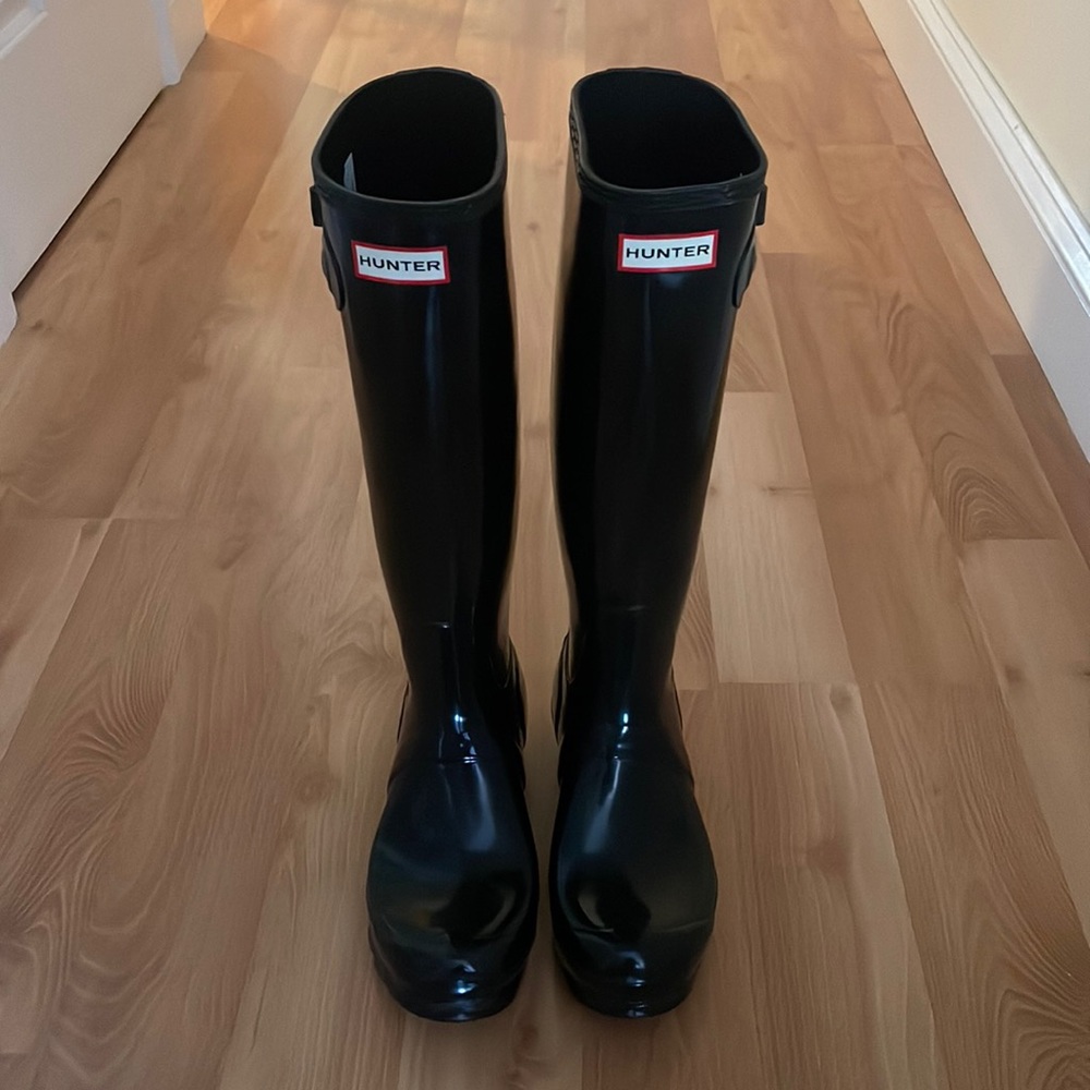Hunter Black Boots